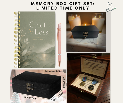 Grief & Loss Journal, FREE Memory Box