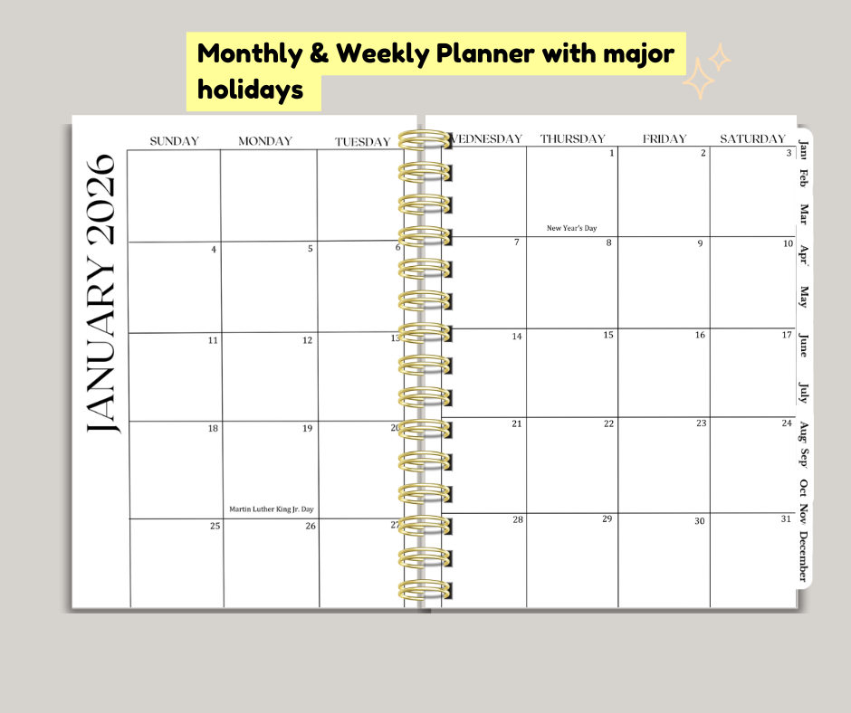 2026 Planners