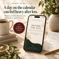 Before The Day: A Grief Plan for Holidays, Birthdays, Anniversaries & Special Days