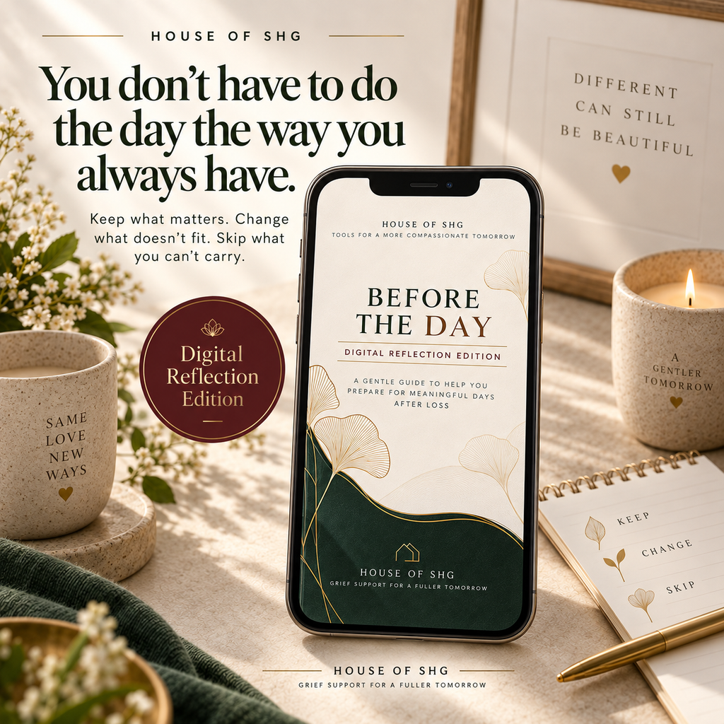 Before The Day: A Grief Plan for Holidays, Birthdays, Anniversaries & Special Days
