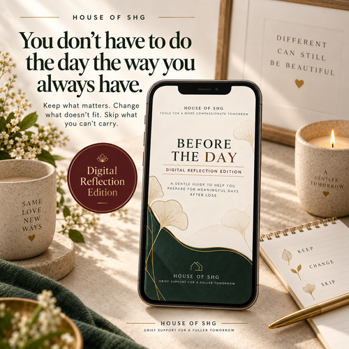 Before The Day: A Grief Plan for Holidays, Birthdays, Anniversaries & Special Days