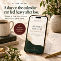 Scripture Before The Day Begins: A Grief Plan For Holidays, Scriptures & Anniversaries