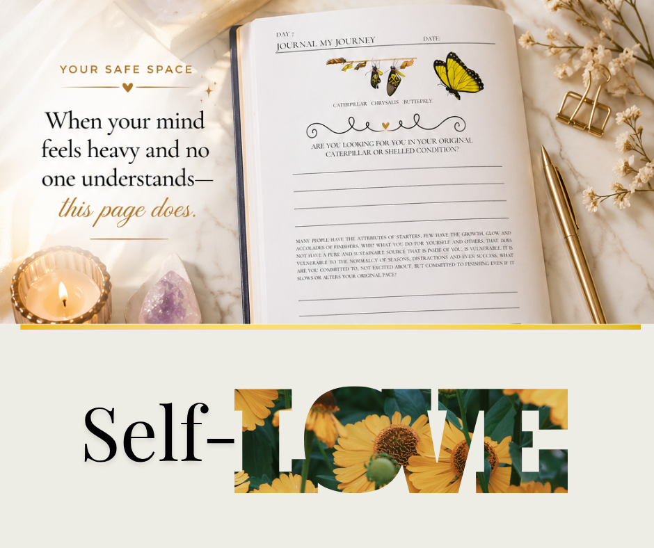 Self-Love Grow & Glow 30-Day Transformational Journal