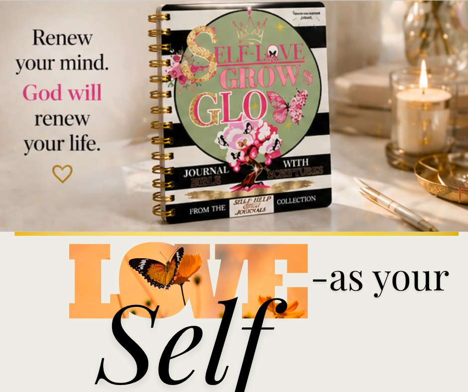 Self-Love Grow & Glow Journal With Bible Scriptures