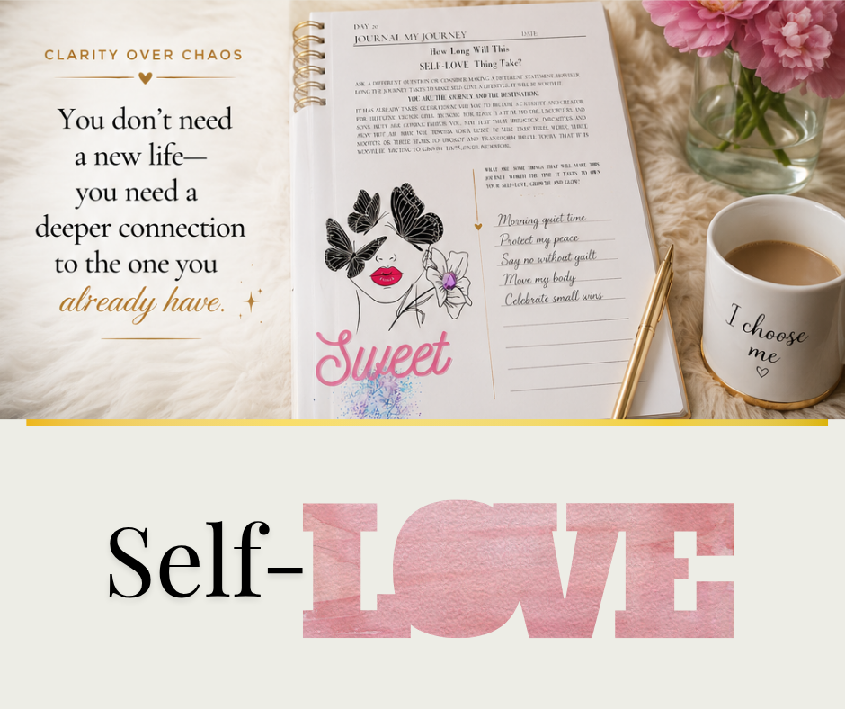 Self-Love Grow & Glow 30-Day Transformational Journal